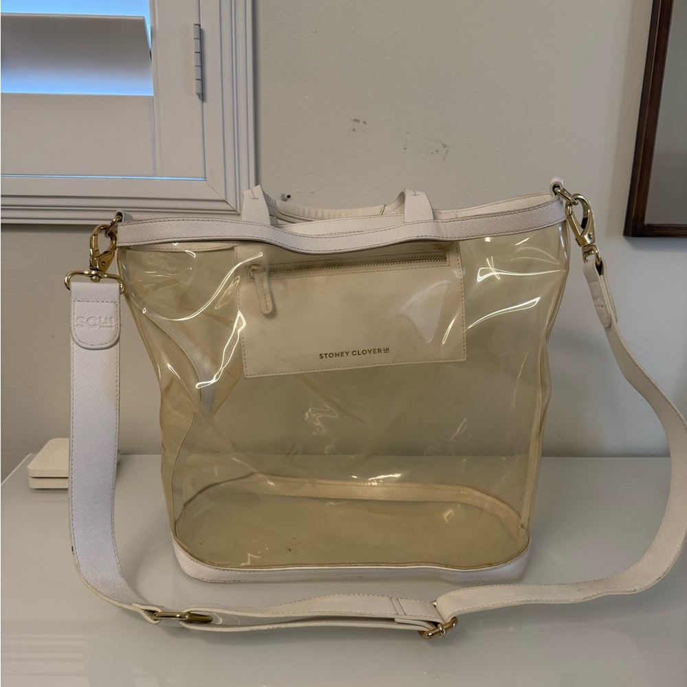 Stoney Clover - clear tote bag
